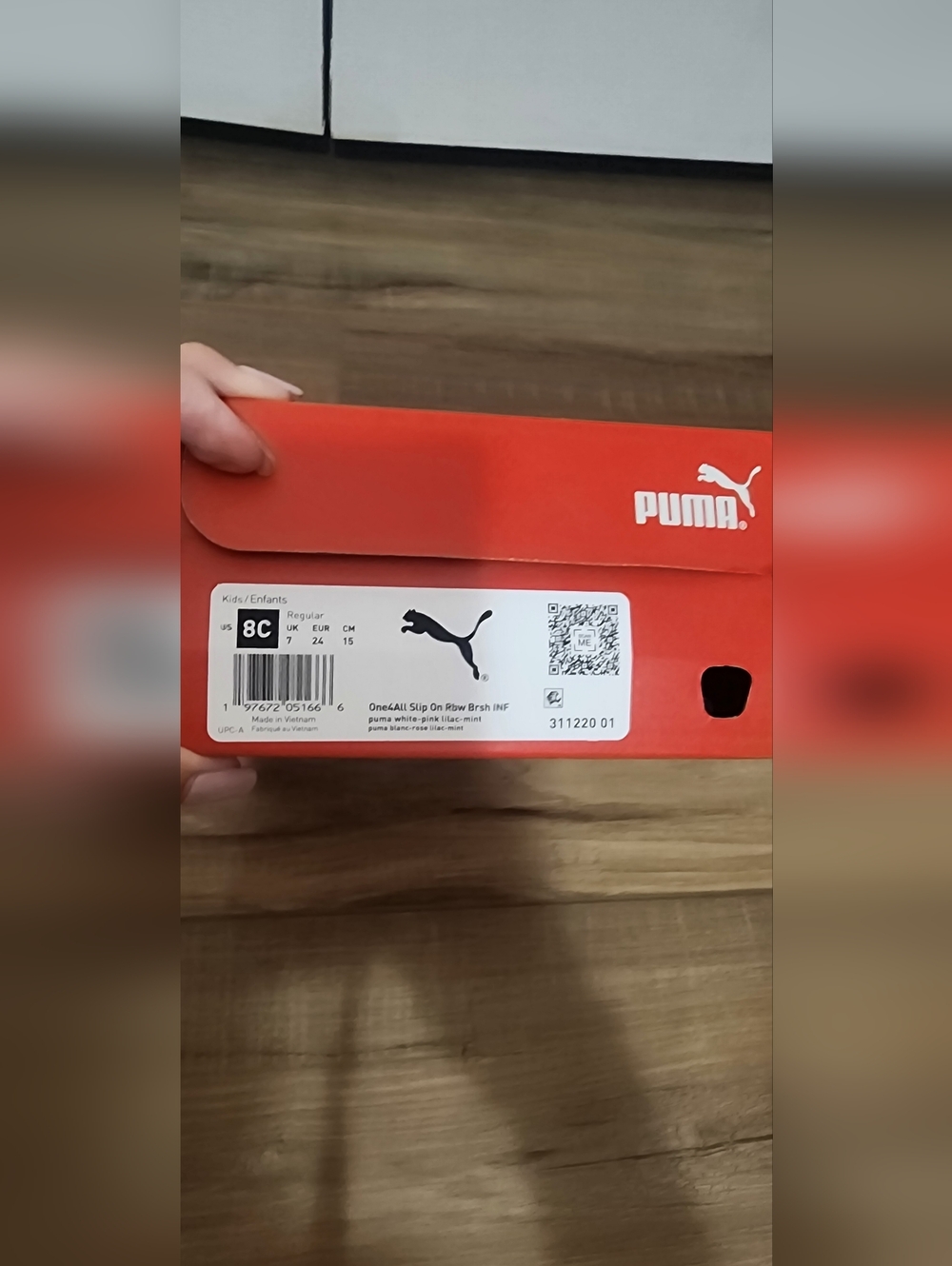 Puma Toddler Girl Sneakers One4All Size 8 New in Box - Picture 13 of 13